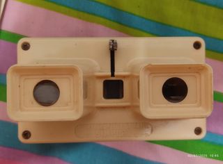 Visor estereoscópico antiguo