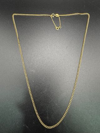 011-02-00307 CADENA BARBADA 50CM ORO 18K