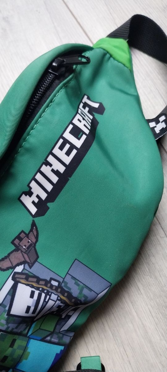 Riñonera y Monedero MINECRAFT