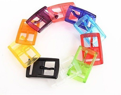 Cinture in silicone multicolore