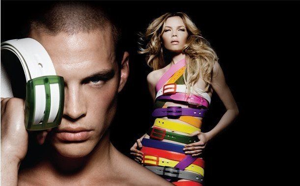 Cinture in silicone multicolore