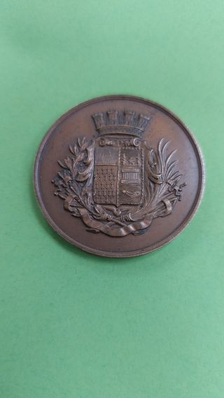 Medaglia bronzo commemorativa nominativa