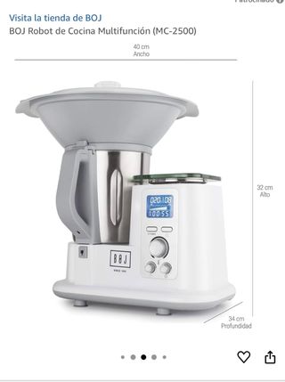 BOJ MC-2500 Robot Cocina Multifunción