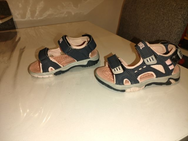 Sandalias OH!GIRL niña - azules y rosas