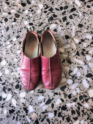 Pikolinos - Zapatos Piel Rojos
