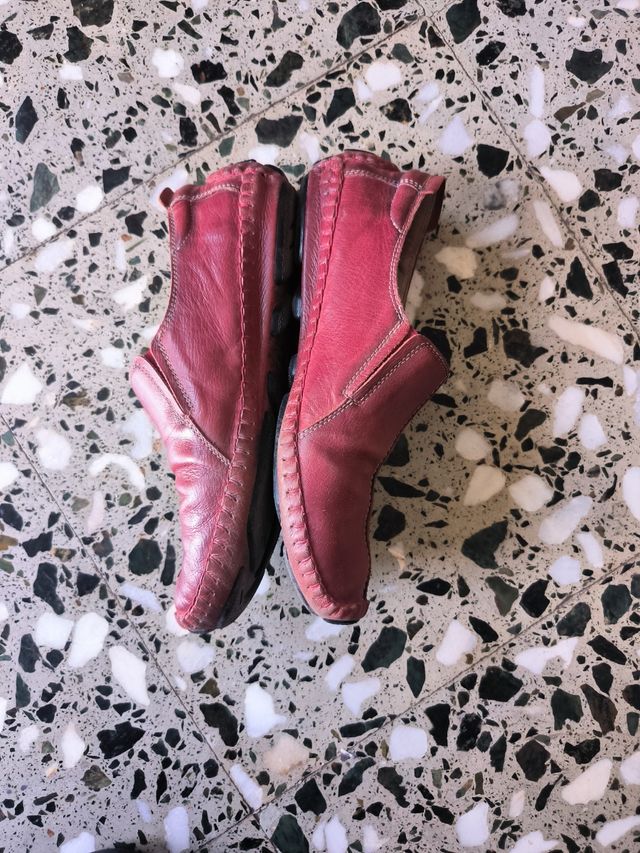 Pikolinos - Zapatos Piel Rojos