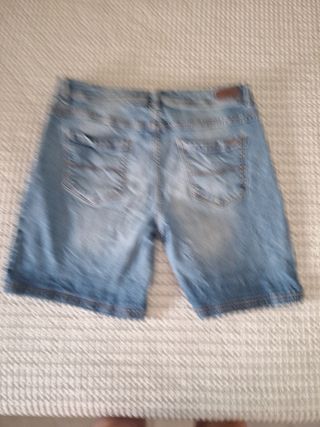 Bermuda Vaquera Mujer L-40