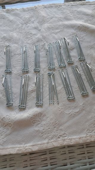Ganchos para cortinas - metal