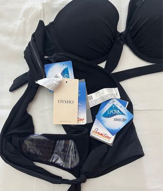 Bikini Oysho negro 