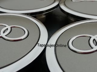 TAPAS PARA LLANTAS AUDI TAPACUBOS LOGO