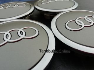 TAPAS PARA LLANTAS AUDI TAPACUBOS LOGO