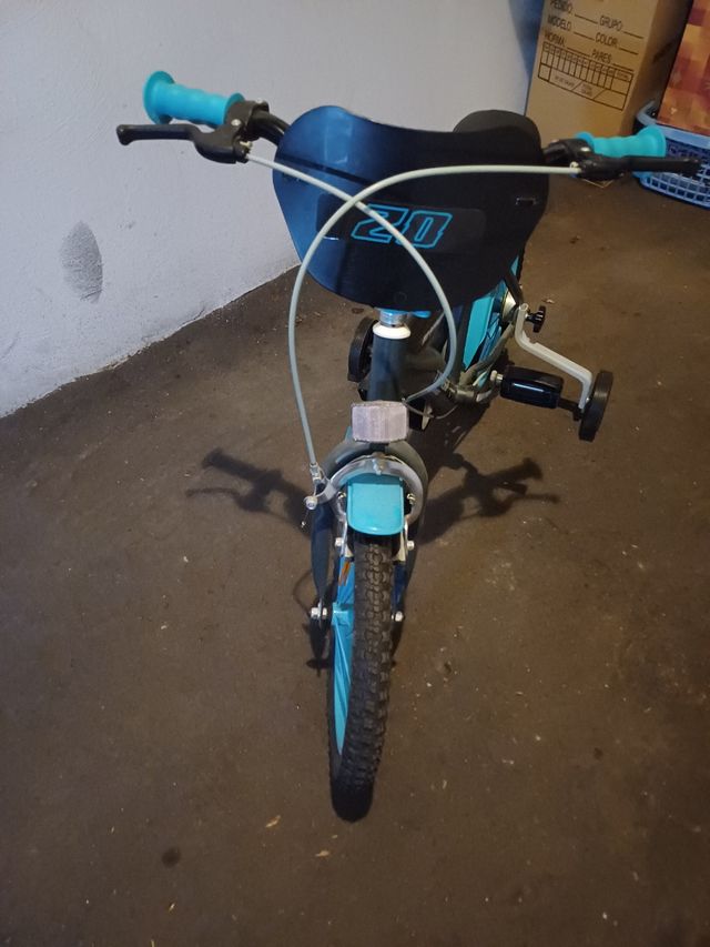 Bicicleta niño 12" Xtreme Blue Ice