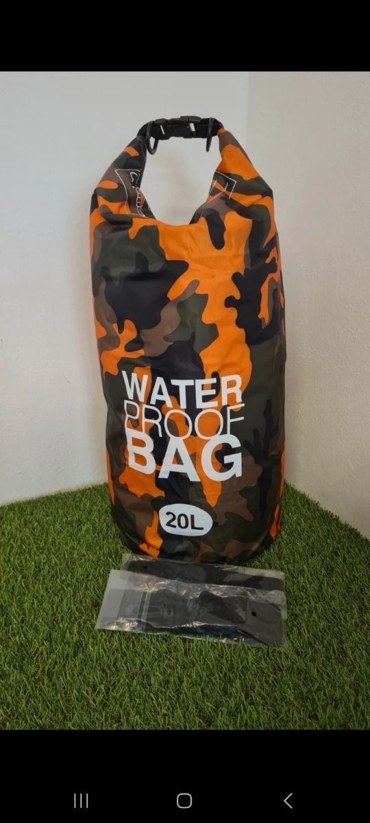 Sacca stagna 20L mimetica