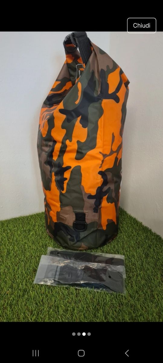 Sacca stagna 20L mimetica