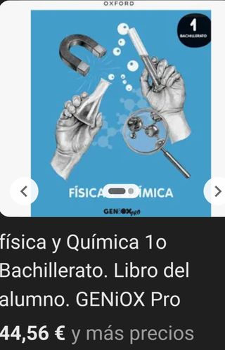 Libro Física y Química 1° Bachillerato
