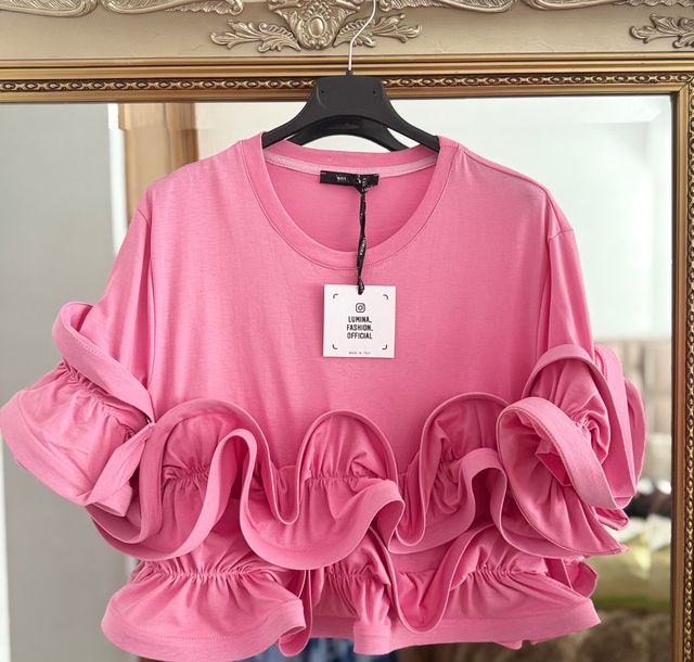 Maglietta rosa Lumina Fashion