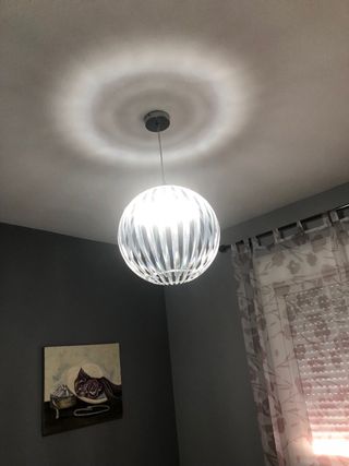 Lámpara colgante metacrilato