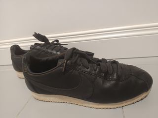 Zapatillas Nike Cortez Piel Negra 40