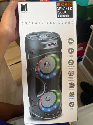 Altavoz BOOMER RS-700 Bluetooth