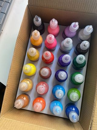 24 Pinturas para Tela Castle Arts