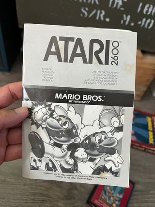 Mario Bros Atari 2600 - Completo