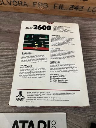 Mario Bros Atari 2600 - Completo