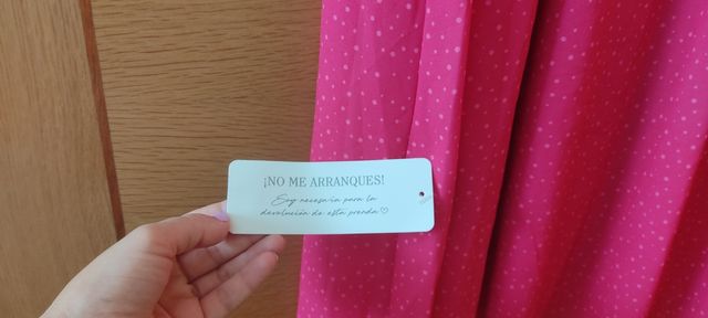 Vestido Polin et Moi rosa - NUEVO