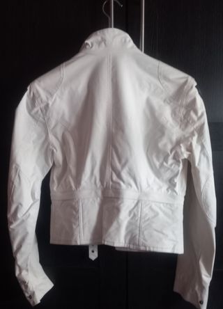 Cazadora Belstaff blanca mujer