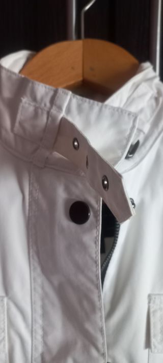 Cazadora Belstaff blanca mujer