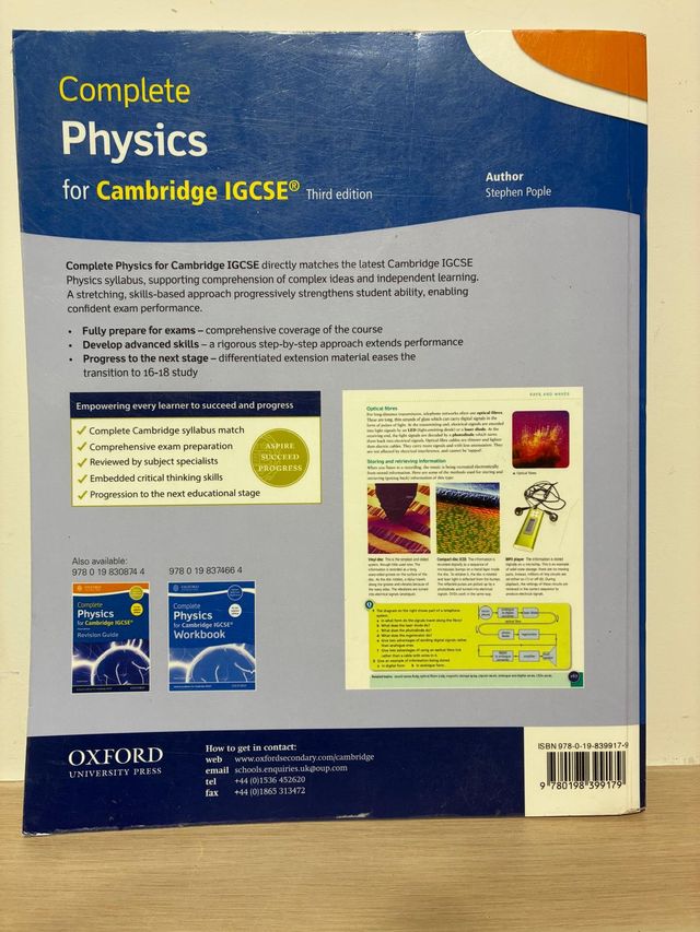 Complete Physics for Cambridge IGCSE