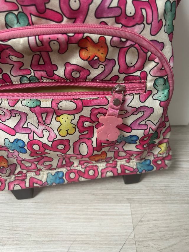 Mochila escolar tous carro