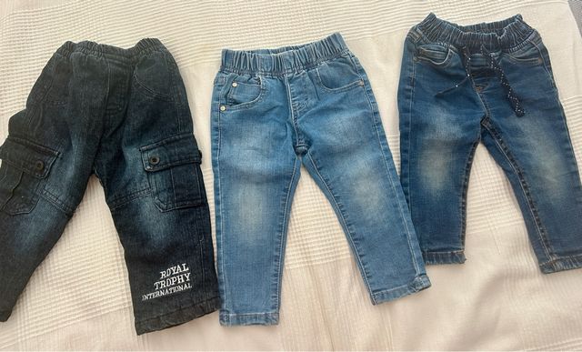 3 Vaqueros Bebé (9-12 meses)
