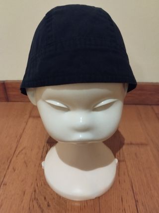 Bandana negra o pañuelo para cabeza de tela