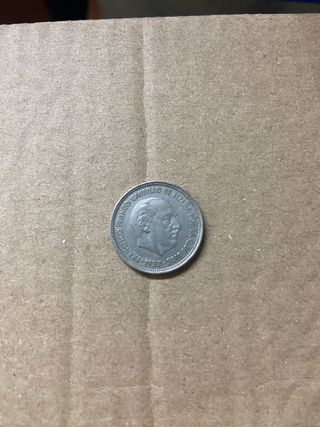 Moneda 5 Ptas Franco 1957