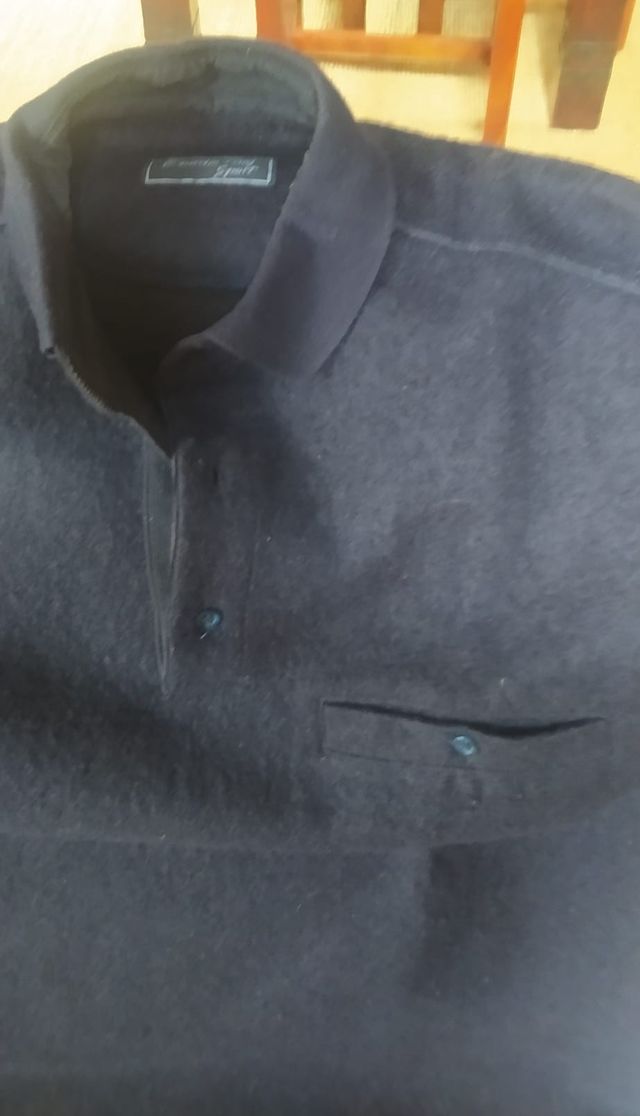 Jersey Emidio Tucci XXL azul marino