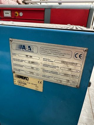 Compresor Balma Abac 40 VT - Aire Comprimido