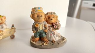 Pareja osos boda - Figura resina