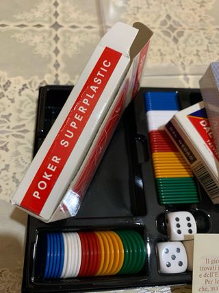 Set da Gioco Dal Negro: Carte, Gettoni e Dadi