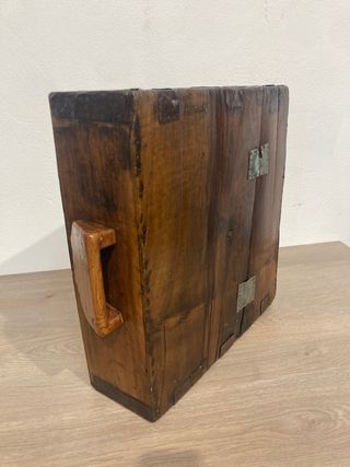 Antiguo cuarto con rasero restaurado