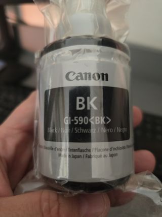 Tinta Canon GI-590 BK negra