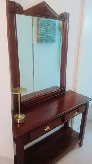 Oferta recibidor Colonial c. espejo