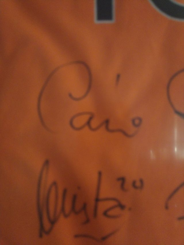 Camiseta Valencia CF firmada