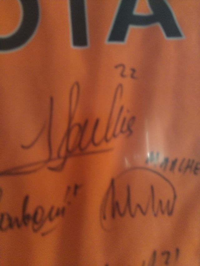 Camiseta Valencia CF firmada