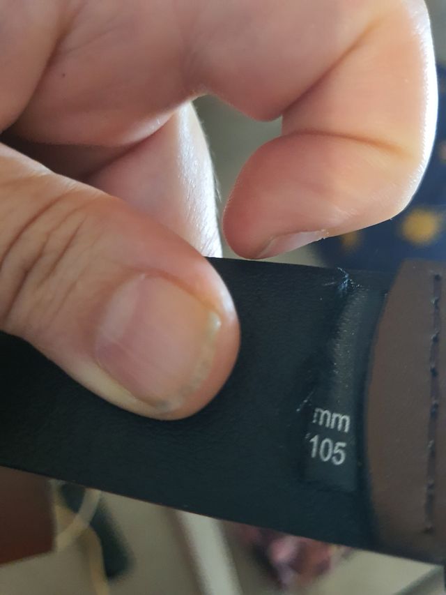 Cinturones PULL&BEAR marrón