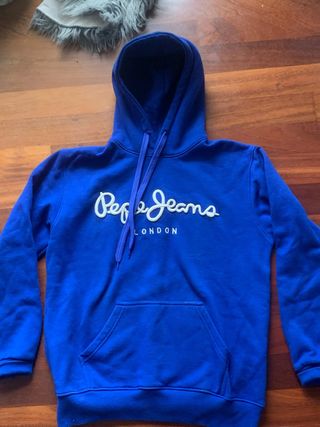 5 sudaderas (Adidas, Hollister, Rams, Pepe Jeans)