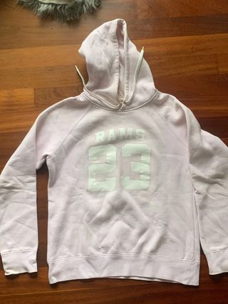 5 sudaderas (Adidas, Hollister, Rams, Pepe Jeans)