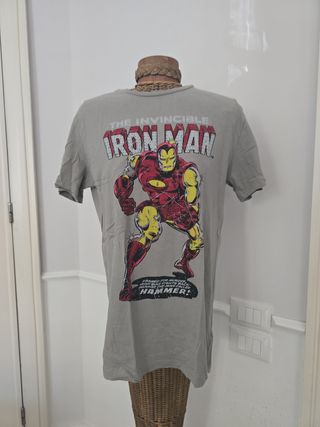 T-Shirt Iron Man Pull&Bear Tg M