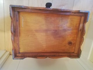 Baúl Antiguo, de Madera y Piel
