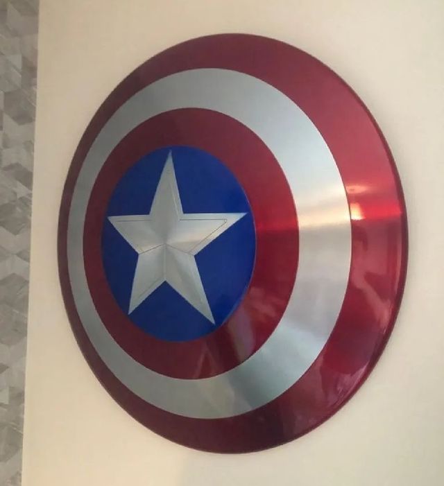 Soporte pared escudo Capitan América 