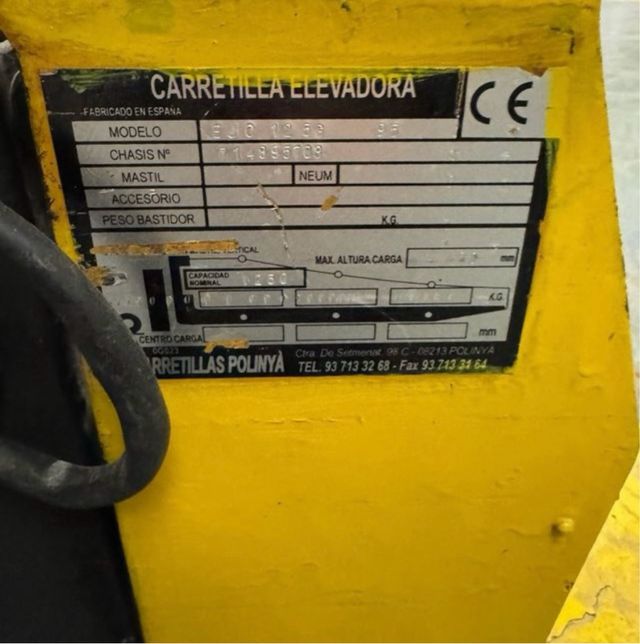 Apilador Jungheinrich eléctrico